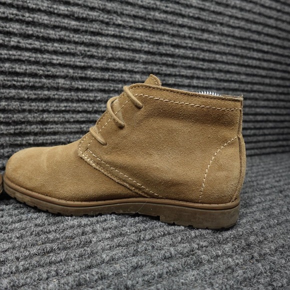 GH Bass & Co Boots Mens 5 M Brown Tan Chance Chukka Ankle Suede Leather - Picture 4 of 16